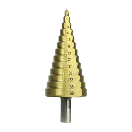 This is an image showing TIMCO Step Drill - 4-39mm - 1 Each Tube available from T.H Wiggans Ironmongery in Kendal, quick delivery at discounted prices.