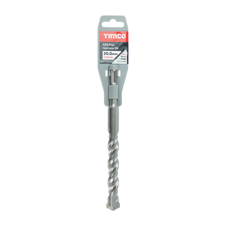 This is an image showing TIMCO SDS Plus Hammer Bit - 20.0 x 210 - 1 Each Clip available from T.H Wiggans Ironmongery in Kendal, quick delivery at discounted prices.