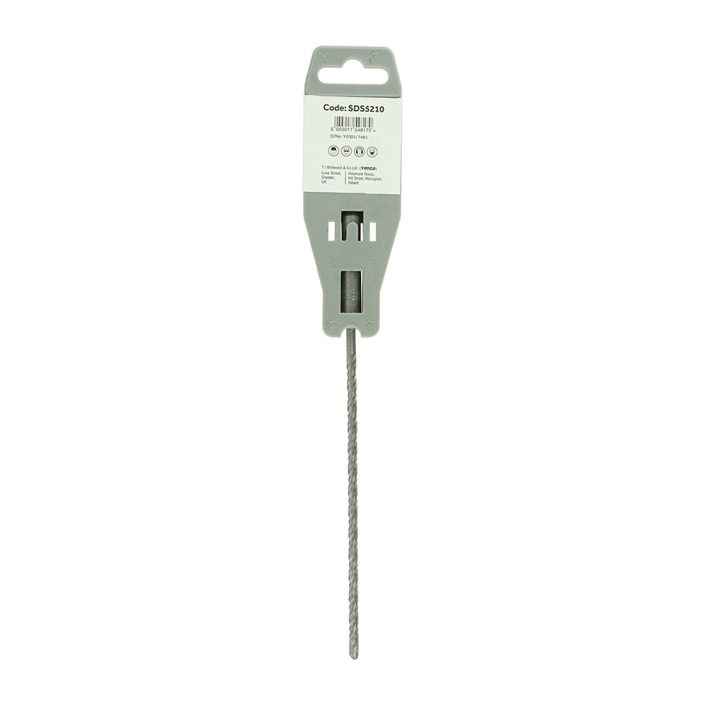 This is an image showing TIMCO SDS Plus Hammer Bit - 5.0 x 210 - 1 Each Clip available from T.H Wiggans Ironmongery in Kendal, quick delivery at discounted prices.