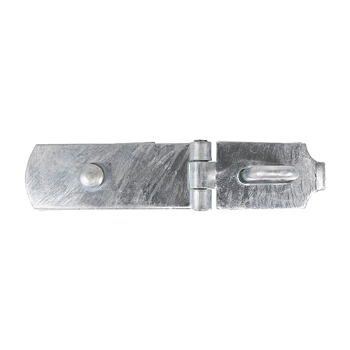 This is an image showing TIMCO Swivel Pattern Hasp & Staple - Heavy Duty - Hot Dipped Galvanised - 8" - 1 Each Plain Bag available from T.H Wiggans Ironmongery in Kendal, quick delivery at discounted prices.