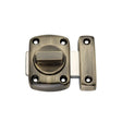 This is an image of Spira Brass - Sigma Bathroom Latch Small Antique Brass available to order from T.H Wiggans Architectural Ironmongery in Kendal, quick delivery and discounted prices.