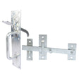 This is an image showing TIMCO Suffolk Latch - Medium Duty - Hot Dipped Galvanised - 205 x 45mm - 1 Each TIMbag available from T.H Wiggans Ironmongery in Kendal, quick delivery at discounted prices.