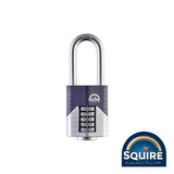 This is an image showing TIMCO Vulcan Combination Padlock - Boron 2.5" Long Shackle - VULCAN COMBI 60/2.5 - 60mm - 1 Each Blister Pack available from T.H Wiggans Ironmongery in Kendal, quick delivery at discounted prices.