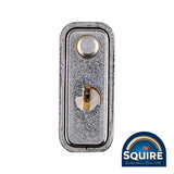 This is an image showing TIMCO Armoured Brass Block Lock - ASWL2 - 80mm - 1 Each Blister Pack available from T.H Wiggans Ironmongery in Kendal, quick delivery at discounted prices.