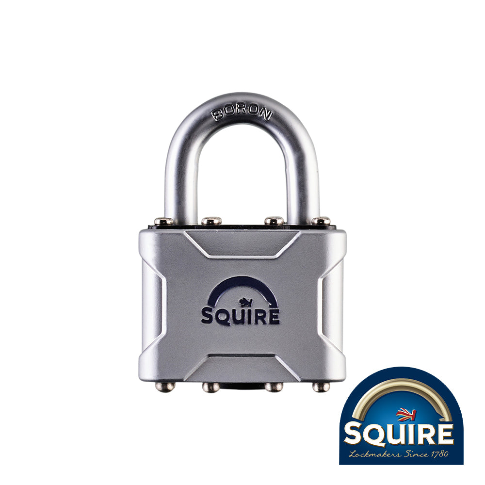 This is an image showing TIMCO Vulcan Padlock - Open Shackle - VULCAN P4 45 - 45mm - 1 Each Blister Pack available from T.H Wiggans Ironmongery in Kendal, quick delivery at discounted prices.