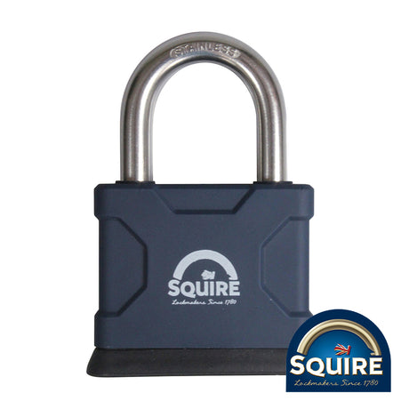 This is an image showing TIMCO All Terrain Padlock - ATL52S - 50mm - 1 Each Blister Pack available from T.H Wiggans Ironmongery in Kendal, quick delivery at discounted prices.