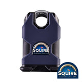 This is an image showing TIMCO Stronghold Padlock - Closed Shackle - SS50CP5 - 50mm - 1 Each Blister Pack available from T.H Wiggans Ironmongery in Kendal, quick delivery at discounted prices.
