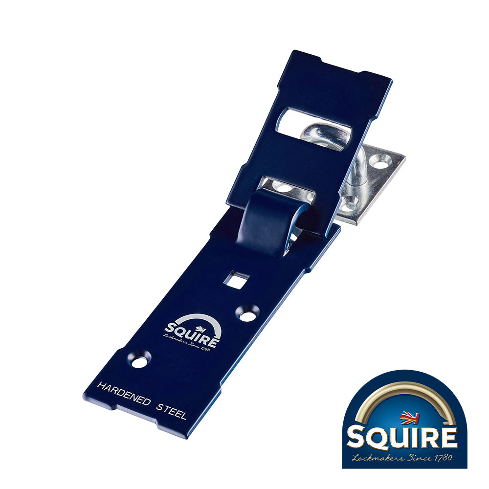 This is an image showing TIMCO Maxiclam Hasp and Staple - NO.8 - 216mm - 1 Each Blister Pack available from T.H Wiggans Ironmongery in Kendal, quick delivery at discounted prices.