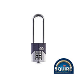 This is an image showing TIMCO Vulcan Combination Padlock - Boron 2.5" Long Shackle - VULCAN COMBI 40/2.5 - 40mm - 1 Each Blister Pack available from T.H Wiggans Ironmongery in Kendal, quick delivery at discounted prices.