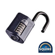 This is an image showing TIMCO Combination Padlock - Steel Open Shackle - CP60 - 60mm - 1 Each Blister Pack available from T.H Wiggans Ironmongery in Kendal, quick delivery at discounted prices.