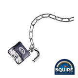 This is an image showing TIMCO Stronglock Laminated Padlock & Chain - 35C - 40mm - 2 Pieces Box available from T.H Wiggans Ironmongery in Kendal, quick delivery at discounted prices.