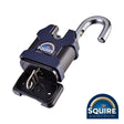 This is an image showing TIMCO Stronghold Padlock - Closed Shackle - SS65CS - 65mm - 1 Each Blister Pack available from T.H Wiggans Ironmongery in Kendal, quick delivery at discounted prices.