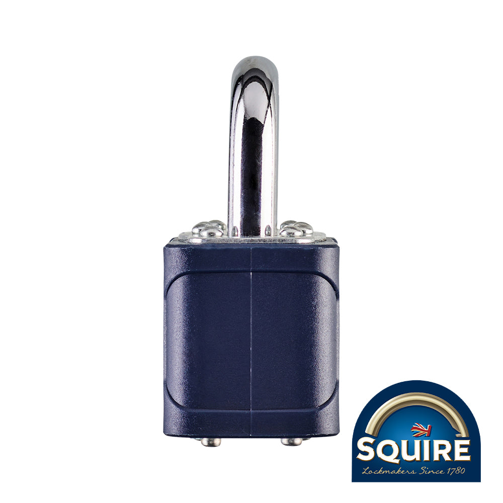 This is an image showing TIMCO Stronglock Laminated Padlock -  39 - 50mm - 1 Each Blister Pack available from T.H Wiggans Ironmongery in Kendal, quick delivery at discounted prices.
