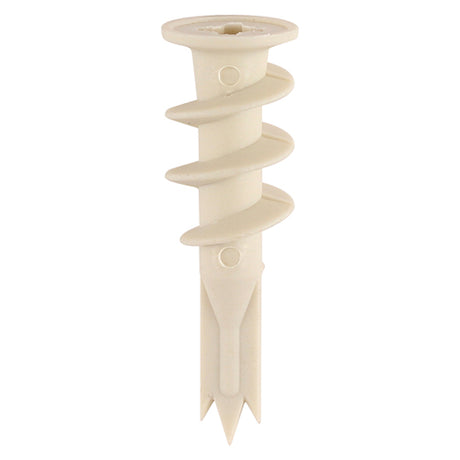 This is an image showing TIMCO Nylon Speed Plugs - White - 42mm - 100 Pieces Box available from T.H Wiggans Ironmongery in Kendal, quick delivery at discounted prices.