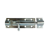 This is an image showing TIMCO Straight Tower Bolt - Zinc - 6" - 1 Each TIMpac available from T.H Wiggans Ironmongery in Kendal, quick delivery at discounted prices.