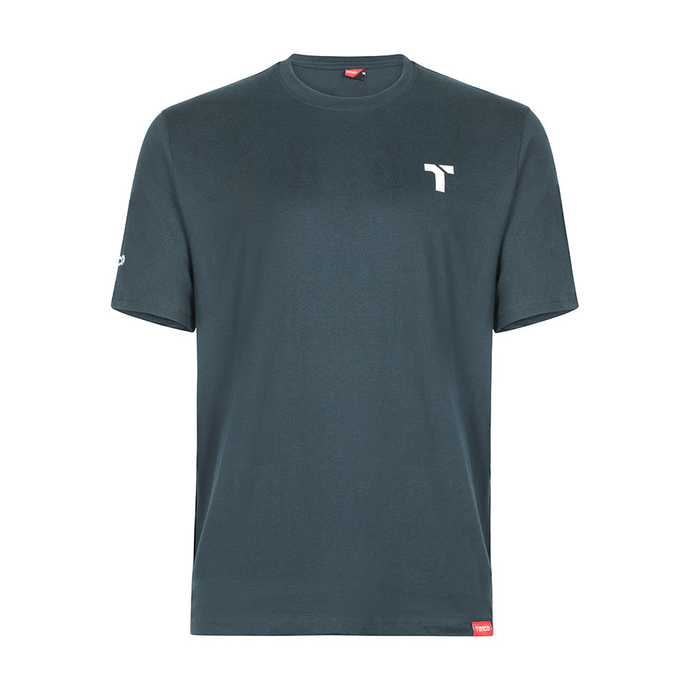 This is an image showing TIMCO Short Sleeve Trade T-Shirt Pack - Large (Grey/Red/Green) - 3 Pieces Bag available from T.H Wiggans Ironmongery in Kendal, quick delivery at discounted prices.