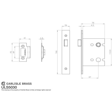 This image is a line drwaing of a Eurospec - Upright Latch 76mm - Satin Stainless Steel available to order from T.H Wiggans Architectural Ironmongery in Kendal