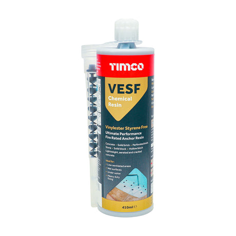 This is an image showing TIMCO VESF Vinylester SF Chemical Resin - 410ml - 1 Each Tube available from T.H Wiggans Ironmongery in Kendal, quick delivery at discounted prices.