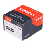 This is an image showing TIMCO Form A Washers - Zinc - M14 - 100 Pieces Box available from T.H Wiggans Ironmongery in Kendal, quick delivery at discounted prices.