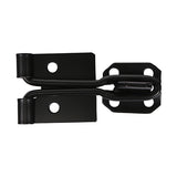 This is an image showing TIMCO Wire Pattern Hasp & Staple - Black - 4" - 1 Each Plain Bag available from T.H Wiggans Ironmongery in Kendal, quick delivery at discounted prices.