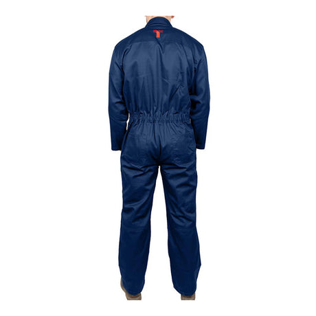 This is an image showing TIMCO Workman Overall - Maritime Blue - Large 46 - 1 Each Bag available from T.H Wiggans Ironmongery in Kendal, quick delivery at discounted prices.