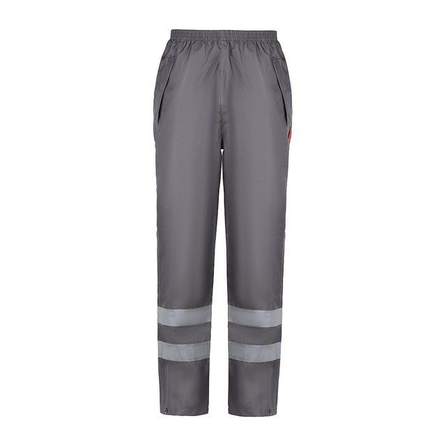 This is an image showing TIMCO Waterproof Trousers - Charcoal - Large - 1 Each Bag available from T.H Wiggans Ironmongery in Kendal, quick delivery at discounted prices.