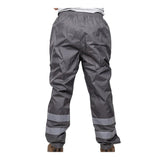 This is an image showing TIMCO Waterproof Trousers - Charcoal - X Large - 1 Each Bag available from T.H Wiggans Ironmongery in Kendal, quick delivery at discounted prices.
