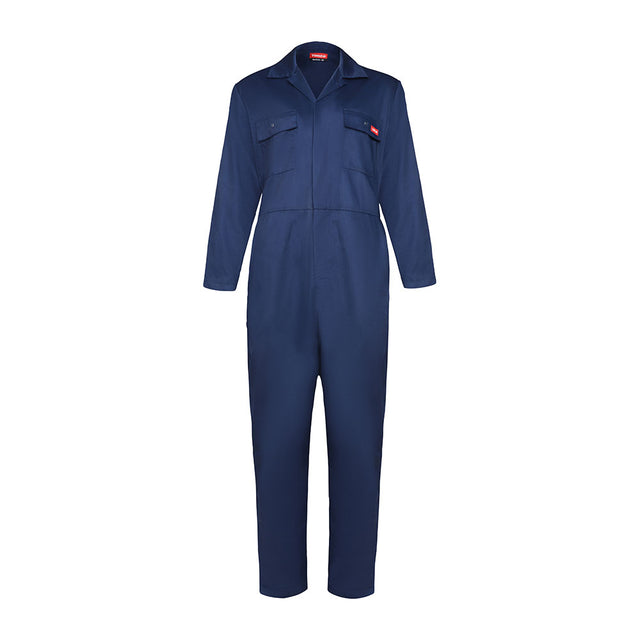 This is an image showing TIMCO Yardsman Overalls - Blue - Medium 42 - 1 Each Bag available from T.H Wiggans Ironmongery in Kendal, quick delivery at discounted prices.
