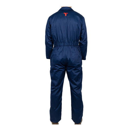 This is an image showing TIMCO Yardsman Overalls - Blue - Medium 42 - 1 Each Bag available from T.H Wiggans Ironmongery in Kendal, quick delivery at discounted prices.