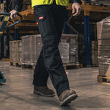 This is an image showing TIMCO Yardsman Trousers - Black - W34 L32 - 1 Each Bag available from T.H Wiggans Ironmongery in Kendal, quick delivery at discounted prices.