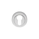 This is an image of Manital - Euro Profile Escutcheon - Polished Chrome available to order from T.H Wiggans Architectural Ironmongery in Kendal, quick delivery and discounted prices.