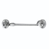 This is an image of a Carlisle Brass - Silent Pattern Cabin Hook - Polished Chrome that is availble to order from T.H Wiggans Architectural Ironmongery in Kendal in Kendal.
