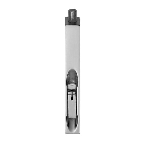 This is an image of a Carlisle Brass - Lever Action Flush Bolt 152mm - Polished Chrome that is availble to order from T.H Wiggans Architectural Ironmongery in Kendal in Kendal.