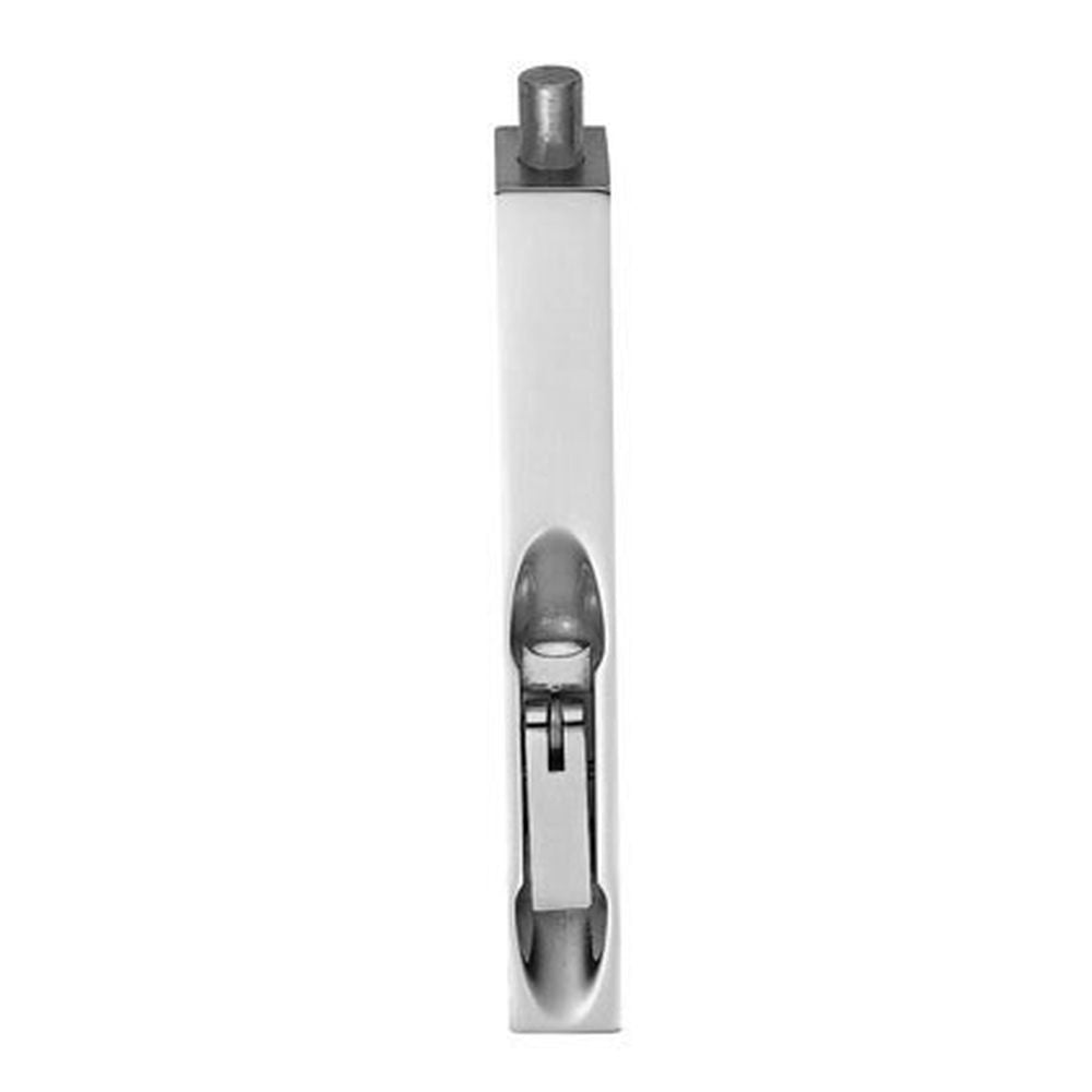 This is an image of a Carlisle Brass - Lever Action Flush Bolt 305mm - Polished Chrome that is availble to order from T.H Wiggans Architectural Ironmongery in Kendal in Kendal.
