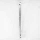 This is an image of a Carlisle Brass - Lever Action Flush Bolt 457mm - Satin Chrome that is availble to order from T.H Wiggans Architectural Ironmongery in Kendal in Kendal.