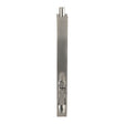 This is an image of a Carlisle Brass - Lever Action Flush Bolt 204mm - Satin Chrome that is availble to order from T.H Wiggans Architectural Ironmongery in Kendal in Kendal.
