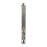 This is an image of a Carlisle Brass - Lever Action Flush Bolt 204mm - Satin Chrome that is availble to order from T.H Wiggans Architectural Ironmongery in Kendal in Kendal.
