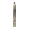 This is an image of a Carlisle Brass - Lever Action Flush Bolt 204mm - Satin Nickel that is availble to order from T.H Wiggans Architectural Ironmongery in Kendal in Kendal.