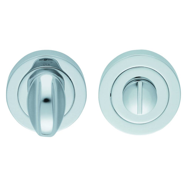 This is an image of Manital - Standard Turn and Release - Polished Chrome available to order from T.H Wiggans Architectural Ironmongery in Kendal, quick delivery and discounted prices.