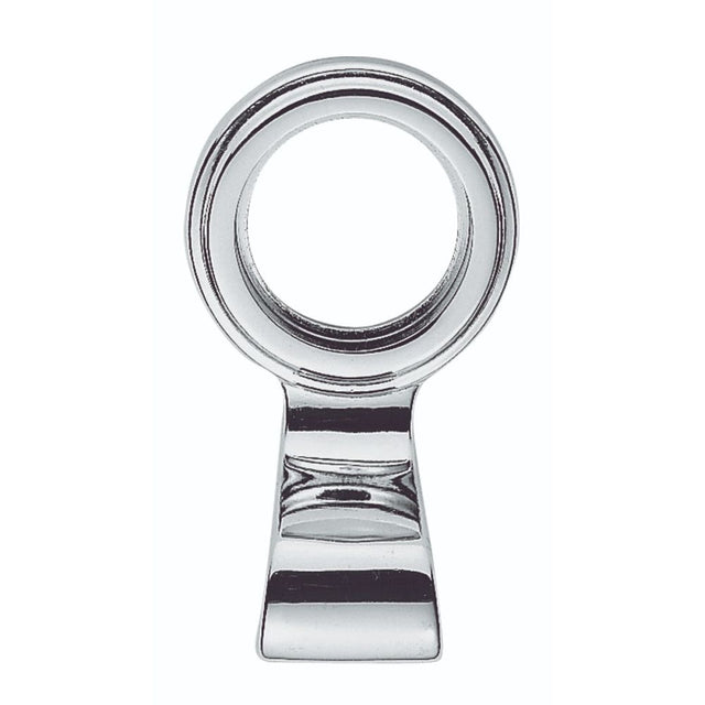 This is an image of Carlisle Brass - Architectural Quality Cylinder Latch Pull - Polished Chrome available to order from T.H Wiggans Architectural Ironmongery in Kendal, quick delivery and discounted prices.