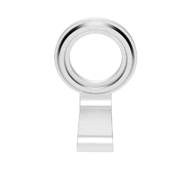 This is an image of Carlisle Brass - Architectural Quality Cylinder Latch Pull - Satin Chrome available to order from T.H Wiggans Architectural Ironmongery in Kendal, quick delivery and discounted prices.