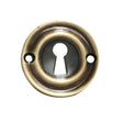 This is an image of Carlisle Brass - Small Escutcheon - Florentine Bronze available to order from T.H Wiggans Architectural Ironmongery in Kendal, quick delivery and discounted prices.