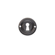 This is an image of Carlisle Brass - Small Escutcheon - Matt Black available to order from T.H Wiggans Architectural Ironmongery in Kendal, quick delivery and discounted prices.