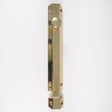 This is an image of a Carlisle Brass - Surface Bolt 203mm - Polished Brass that is availble to order from T.H Wiggans Architectural Ironmongery in Kendal in Kendal.