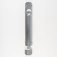 This is an image of a Carlisle Brass - Surface Bolt 203mm - Satin Chrome that is availble to order from T.H Wiggans Architectural Ironmongery in Kendal in Kendal.