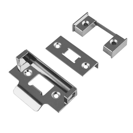 This is an image of a Eurospec - Rebate set - Bright Stainless Steel that is availble to order from T.H Wiggans Architectural Ironmongery in Kendal.