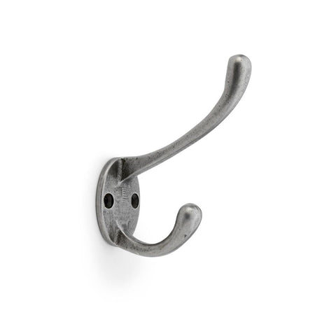 This is an image showing Alexander & Wilks Victorian Hat and Coat Hook - Antique Iron aw770ai available to order from T.H Wiggans Ironmongery in Kendal, quick delivery and discounted prices.