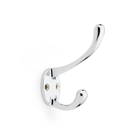 This is an image showing Alexander & Wilks Victorian Hat and Coat Hook - Polished Chrome aw770pc available to order from T.H Wiggans Ironmongery in Kendal, quick delivery and discounted prices.