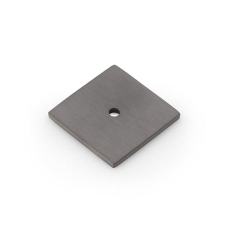 This is an image showing Alexander & Wilks Quantock Square Backplate - Polished Nickel aw893-38-pn available to order from T.H Wiggans Ironmongery in Kendal, quick delivery and discounted prices.