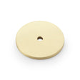 This is an image showing Alexander & Wilks Circular Backplate - Satin Brass - Diameter 40mm aw895-40-sb available to order from T.H Wiggans Ironmongery in Kendal, quick delivery and discounted prices.